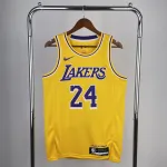 2023/24 Los Angeles Lakers Kobe Bryant #24 Geel Heren Jersey 2023/24 Los Angeles Lakers Kobe Bryant #24 Yellow Men’s Jersey