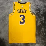 2023/24 Los Angeles Lakers Anthony Davis #3 Yellow Men’s Jersey