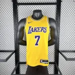 2023/24 Los Angeles Lakers Carmelo Anthony #7 Yellow Men’s Jersey