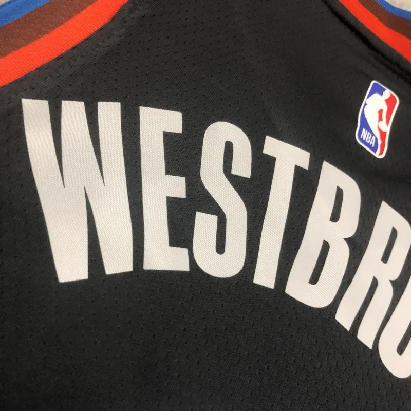 2023-24 Oklahoma City Thunder City Edition Russell Westbrook #0 Men’s Jersey