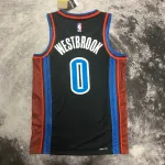 2023-24 Oklahoma City Thunder City Edition Russell Westbrook #0 Men’s Jersey