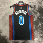 2023-24 Oklahoma City Thunder City Edition Russell Westbrook #0 Men’s Jersey