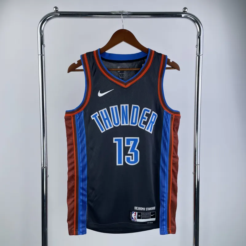 2023-24 Oklahoma City Thunder City Edition Paul George #13 Men’s Jersey