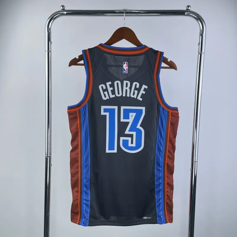 2023-24 Oklahoma City Thunder City Edition Paul George #13 Men’s Jersey