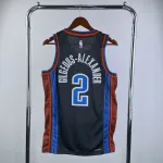 2023-24 Jersey masculina Shai Gilgeous-Alexander #2 dos Oklahoma City Thunder City Edition