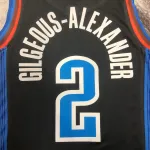 2023-24 Jersey masculina Shai Gilgeous-Alexander #2 dos Oklahoma City Thunder City Edition