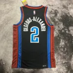 2023-24 Jersey masculina Shai Gilgeous-Alexander #2 dos Oklahoma City Thunder City Edition