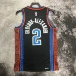 2023-24 Jersey masculina Shai Gilgeous-Alexander #2 dos Oklahoma City Thunder City Edition