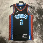 2023-24 Jersey masculina Shai Gilgeous-Alexander #2 dos Oklahoma City Thunder City Edition