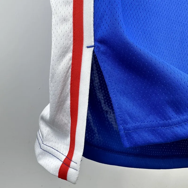 2023/24 Philadelphia 76ers Auswärts Blau Paul George #8 Herren Trikot