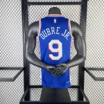 2023/24 Philadelphia 76ers Weg Blauw #9 Herenshirt