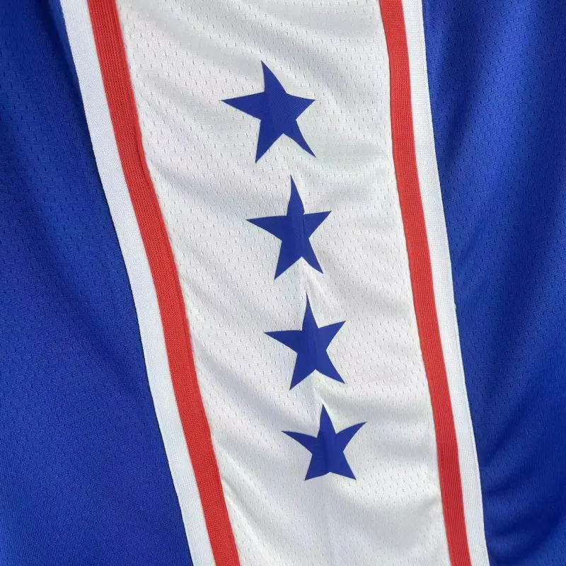 2023/24 Philadelphia 76ers Weg Blauw #9 Herenshirt