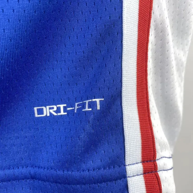 2023/24 Philadelphia 76ers Weg Blauw #9 Herenshirt