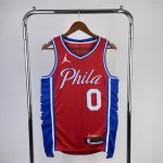 2023/24 Philadelphia 76ers Jordan Edition Tyrese Maxey #0 Men's Jersey 2023/24 Philadelphia 76ers Jordan Edition Tyrese Maxey #0 Men’s Jersey