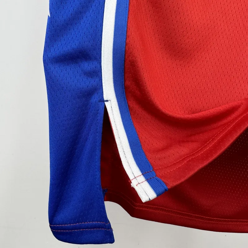 2023/24 Philadelphia 76ers Jordan Edition Paul George #8 Camisola para homem