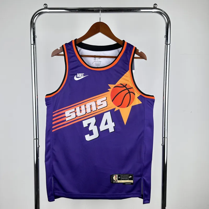 2023/24 Phoenix Suns Retro Charles Barkley #34 herenshirt