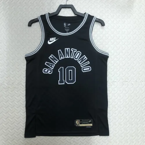 2023/24 San Antonio Spurs Retro Jeremy Sochan #10 Jersey | NBA Swingman Jersey