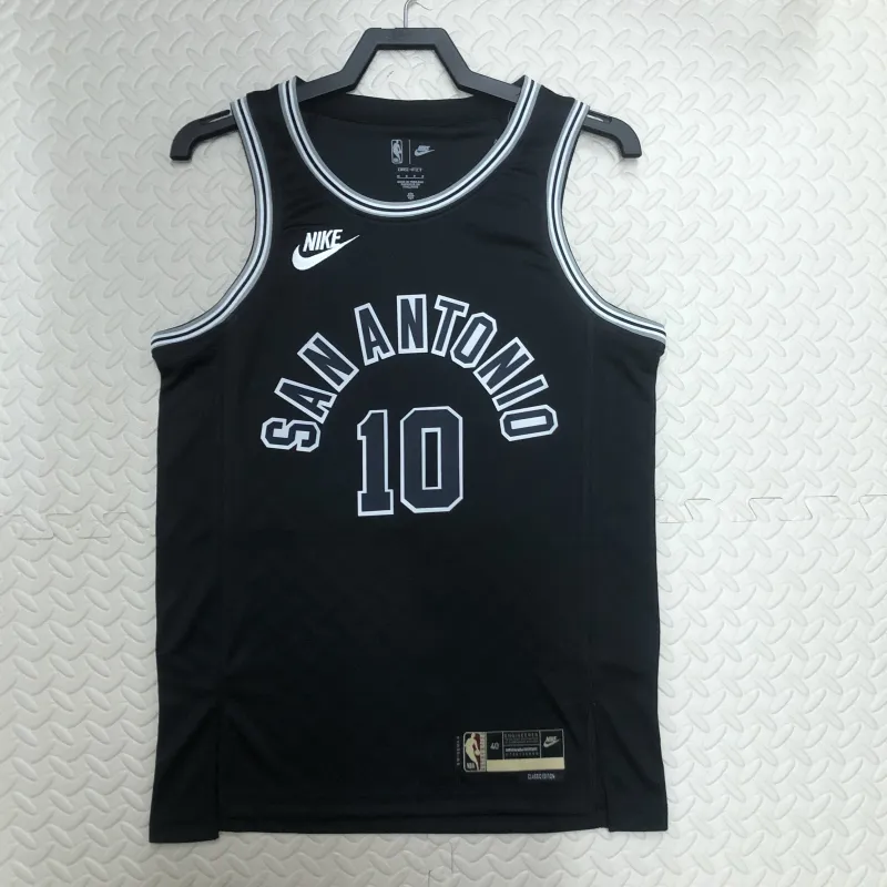 2023/24 San Antonio Spurs Retro Jeremy Sochan #10 Jersey | NBA Swingman Jersey