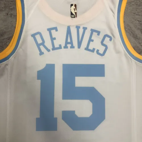 2023/24 Los Angeles Lakers Maglia Retro Austin Reaves #15 Uomo