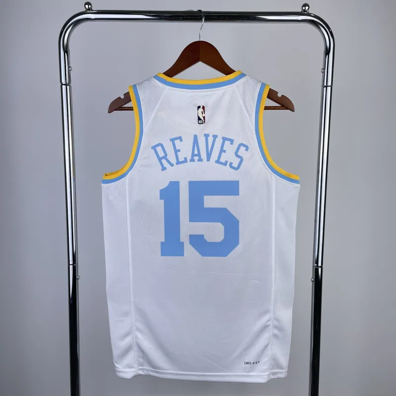 2023/24 Los Angeles Lakers Retro Austin Reaves #15 Men's Jersey