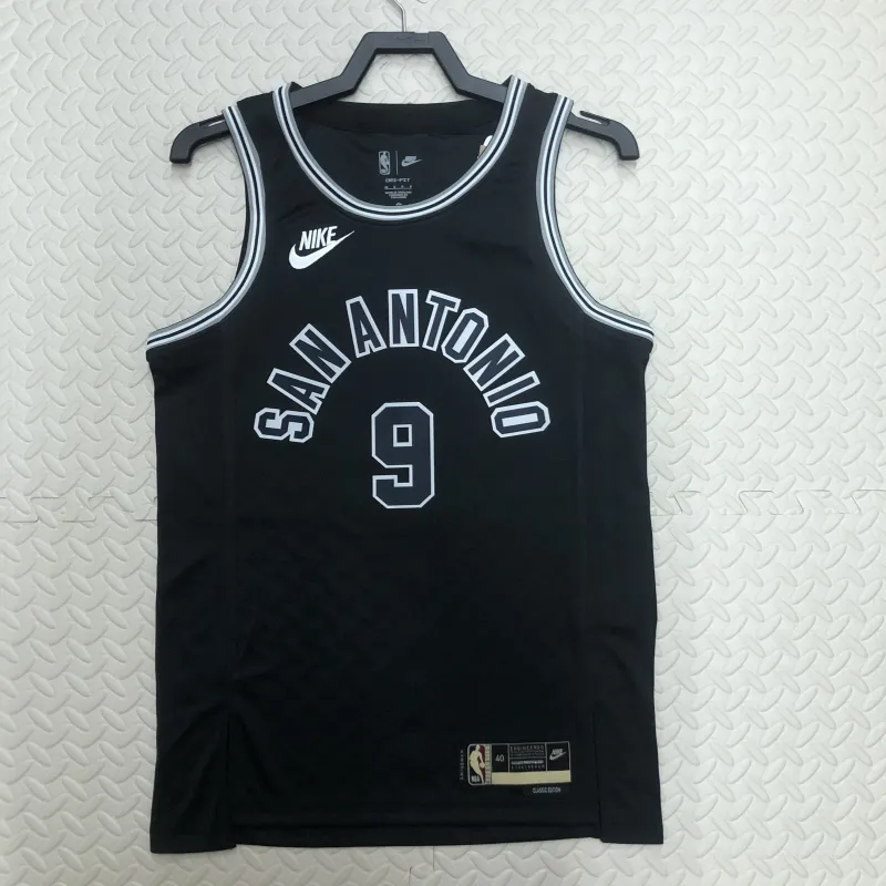 2023/24 San Antonio Spurs Retro Tony Parker #9 Jersey | NBA Swingman Jersey