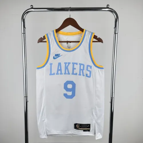 2023/24 Los Angeles Lakers Retro Bronny James #9 Herren-Trikot
