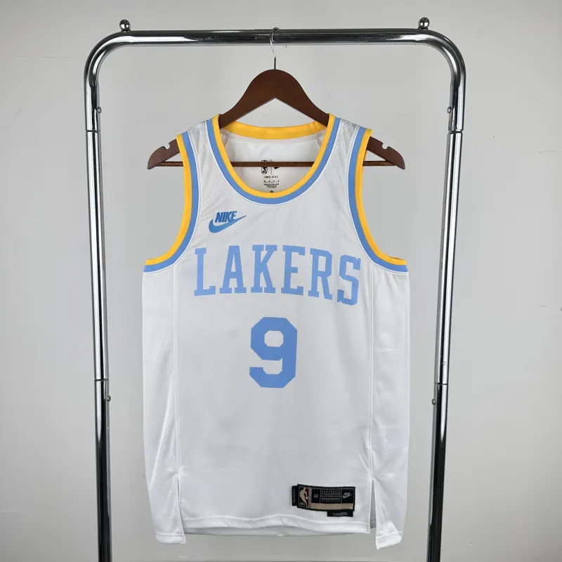 2023/24 Los Angeles Lakers Retro Bronny James #9 Camisola para homem