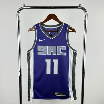 2023-24 Sacramento Kings Away Purple Domantas Sabonis #11 Men's Jersey