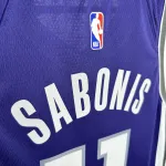 2023-24 Sacramento Kings Away Purple Domantas Sabonis #11 Men’s Jersey