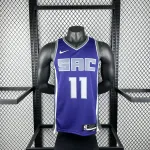 2023-24 Sacramento Kings Away Purple Domantas Sabonis #11 Men’s Jersey