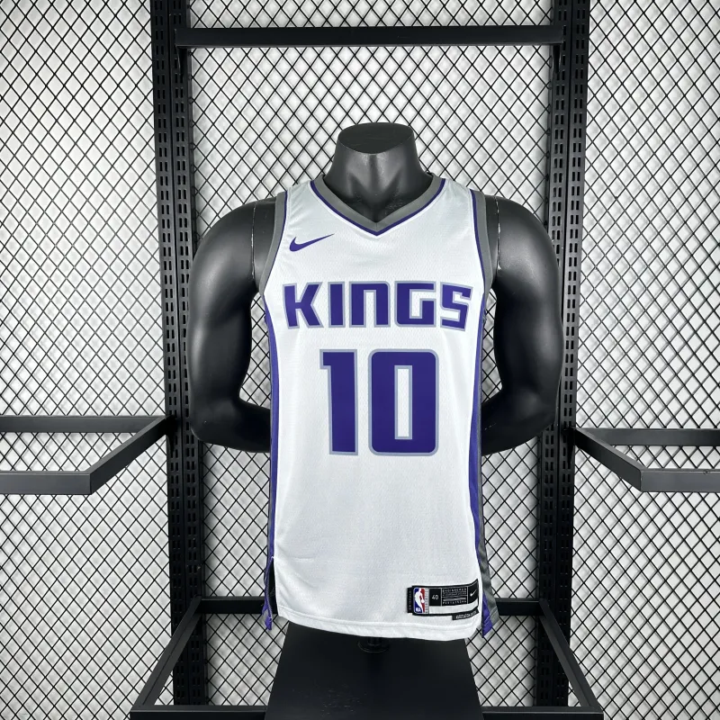 2023-24 Sacramento Kings Home DeMar DeRozan #10 Men's Jersey
