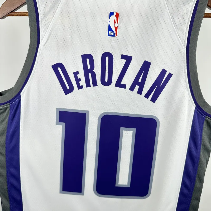 2023-24 Sacramento Kings Home DeMar DeRozan #10 Men's Jersey