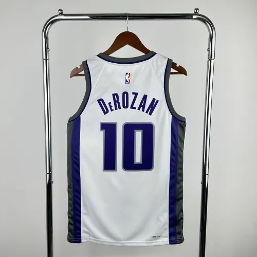 2023-24 Sacramento Kings Home DeMar DeRozan #10 Men’s Jersey
