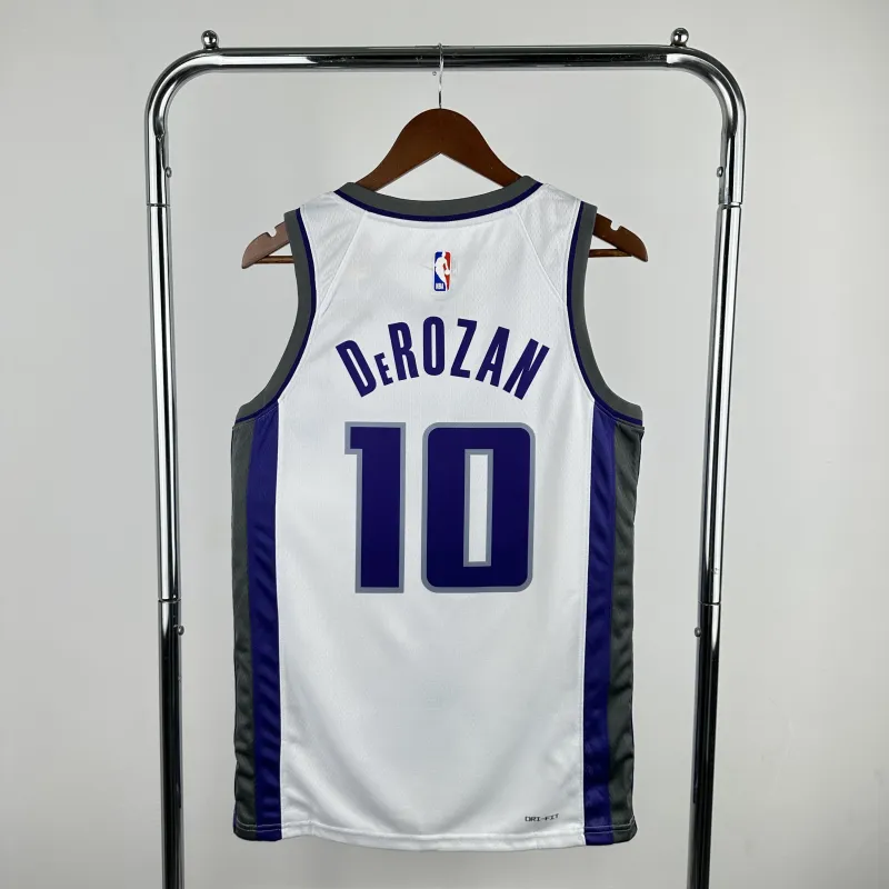 2023-24 Sacramento Kings Home DeMar DeRozan #10 Men's Jersey