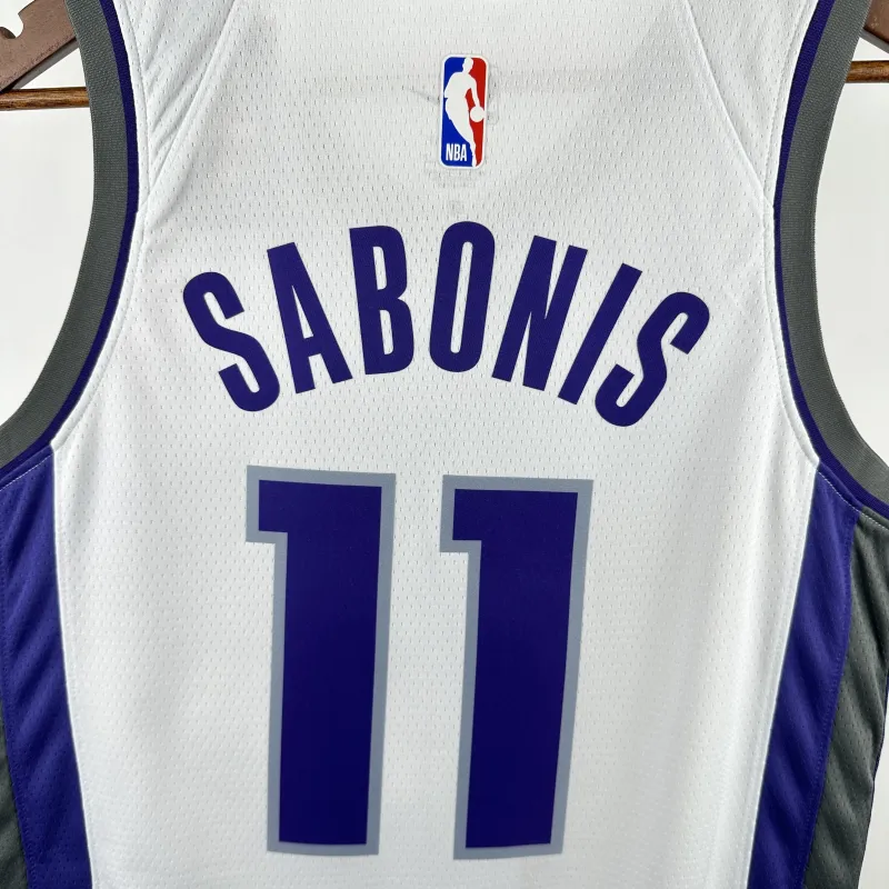 2023-24 Sacramento Kings Home Domantas Sabonis #11 Men’s Jersey