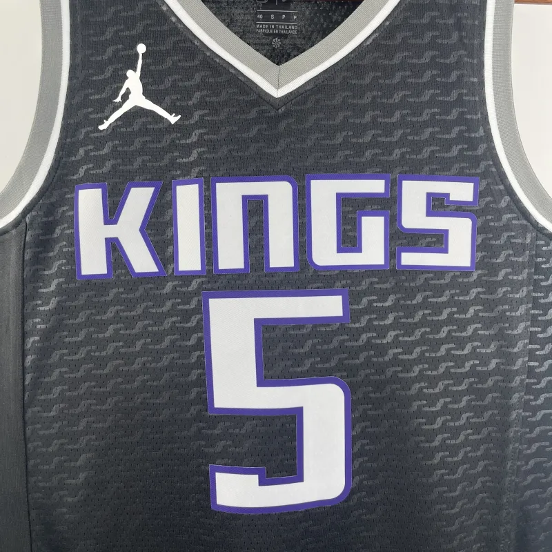 2023-24 Sacramento Kings De’Aaron Fox #5 Men’s Jersey