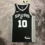 2023/24 San Antonio Spurs Black Jeremy Sochan #10 Jersey | NBA Swingman Jersey