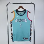 2023/24 San Antonio Spurs City Edition Victor Wembanyama #1 Trikot | NBA Swingman-Trikot 2023/24 San Antonio Spurs City Edition Victor Wembanyama #1 Jersey | NBA Swingman Jersey