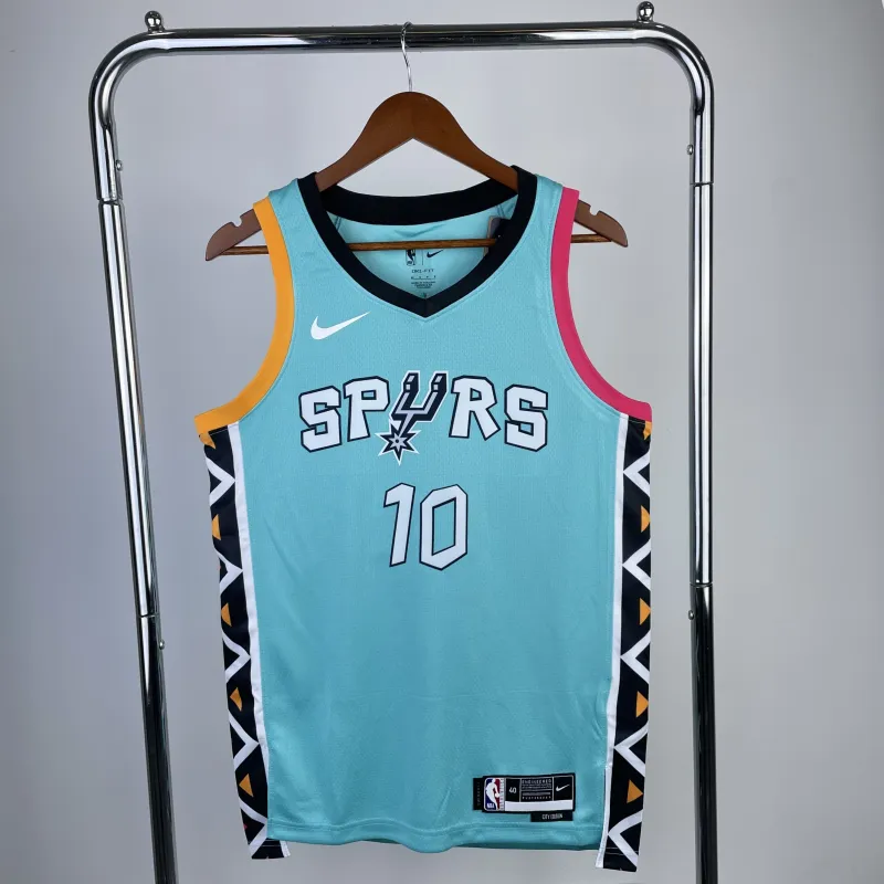 2023/24 San Antonio Spurs City Edition Jeremy Sochan #10 Jersey | NBA Swingman Jersey