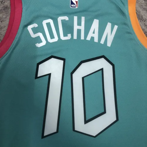 2023/24 San Antonio Spurs City Edition Jeremy Sochan #10 Jersey | NBA Swingman Jersey