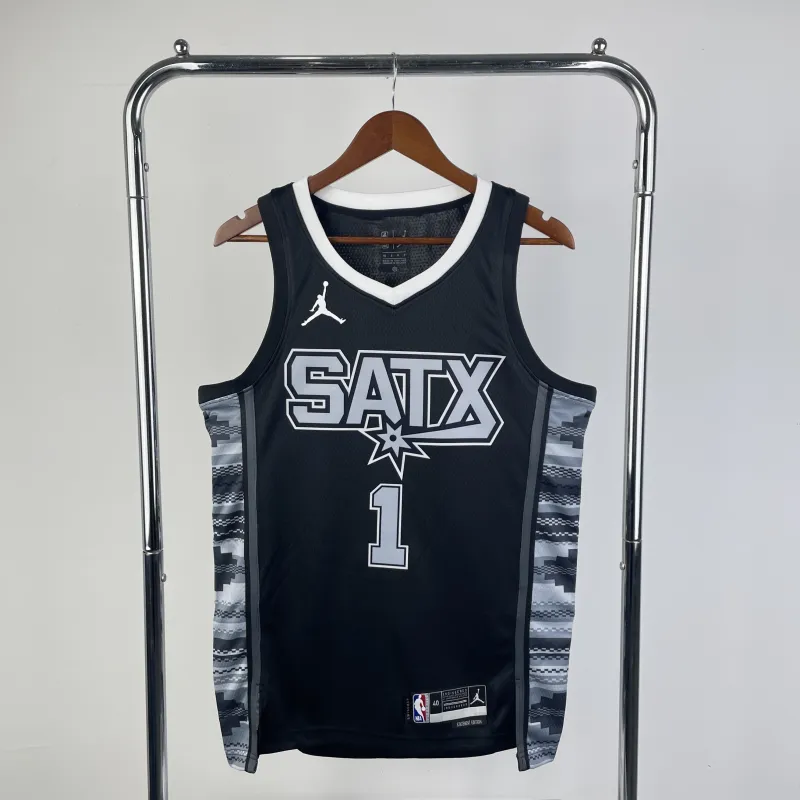 2023/24 San Antonio Spurs Jordan Edition Victor Wembanyama #1 Jersey | NBA Swingman Jersey