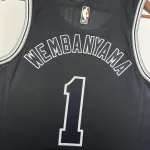 2023/24 San Antonio Spurs Retro Victor Wembanyama #1 Jersey | NBA Swingman Jersey