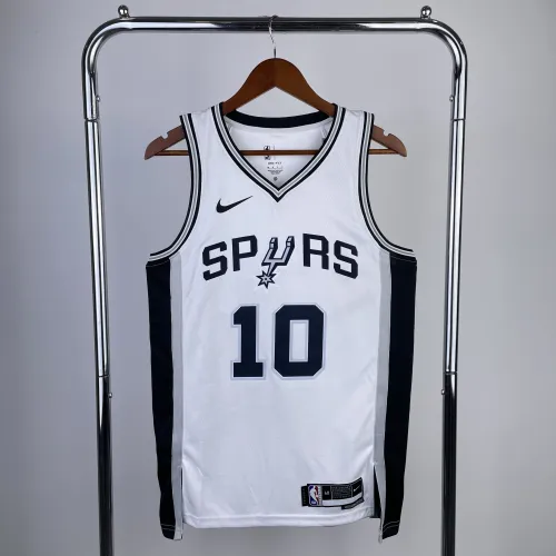 2023/24 San Antonio Spurs Wit Jeremy Sochan #10 Jersey | NBA Swingman Jersey