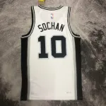 2023/24 San Antonio Spurs White Jeremy Sochan #10 Jersey | NBA Swingman Jersey