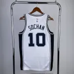 2023/24 San Antonio Spurs White Jeremy Sochan #10 Jersey | NBA Swingman Jersey