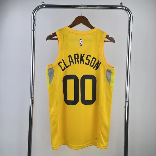 Utah Jazz uitshirt 2023/24 Jordan Clarkson #00 Heren