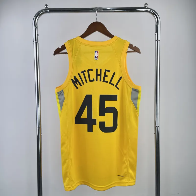 2023/24 Utah Jazz Away Donovan Mitchell #45 Men’s Jersey