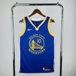 Camisa masculina Buddy Hield #10 com decote em V azul do Golden State Warriors 2023/24 2023/24 Golden State Warriors V-Neck Blue Buddy Hield #10 Men’s Jersey