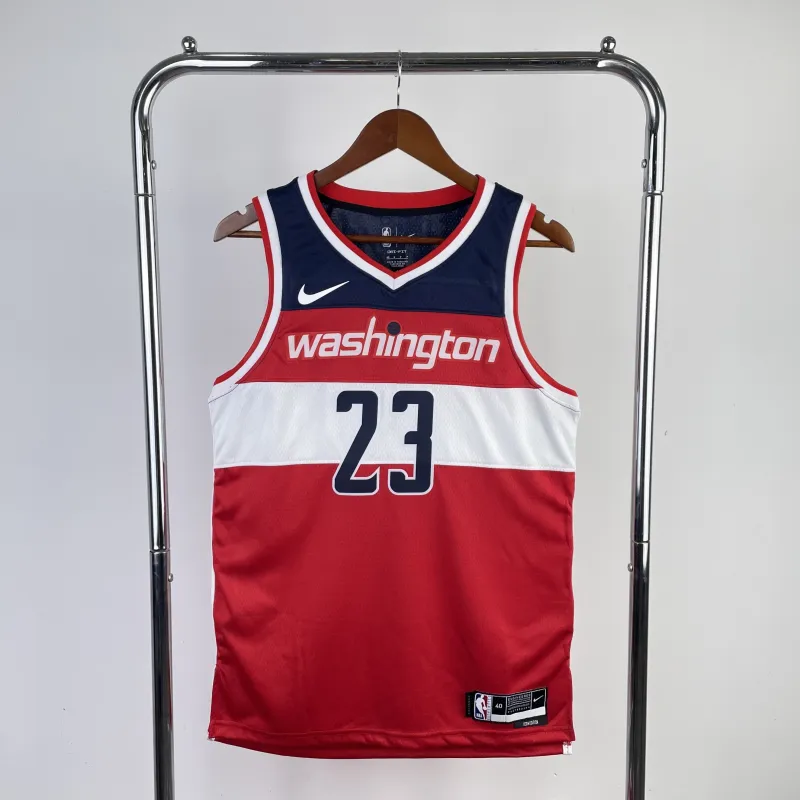 2023-24 Washington Wizards Away Red Michael Jordan #23 Men’s Jersey