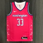 Camiseta de hombre Kyle Kuzma #33, edición City Edition de los Washington Wizards 2023-24 2023-24 Washington Wizards City Edition Kyle Kuzma #33 Men’s Jersey